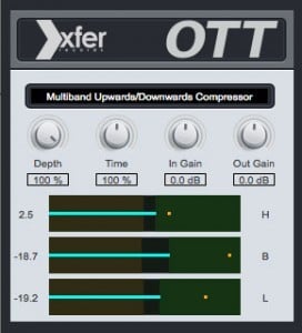 OTT by Xfer Records. OTT by Xfer Records.